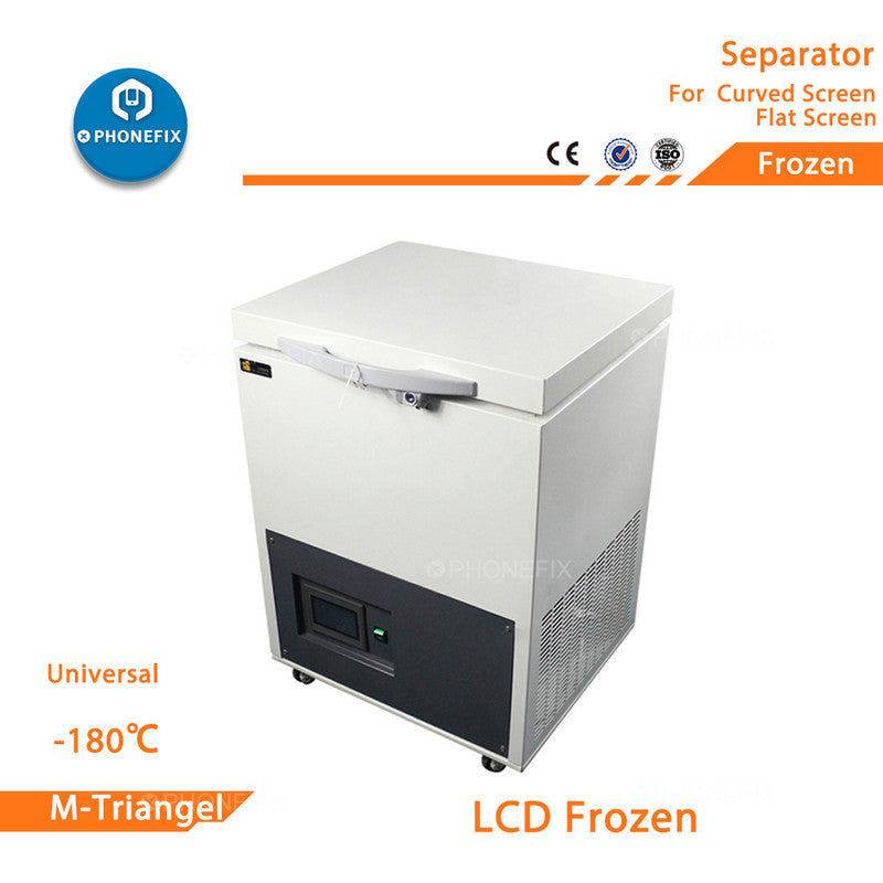 -180℃ Refrigerating machine Mobile Phone Curved Screen Freezing Separator