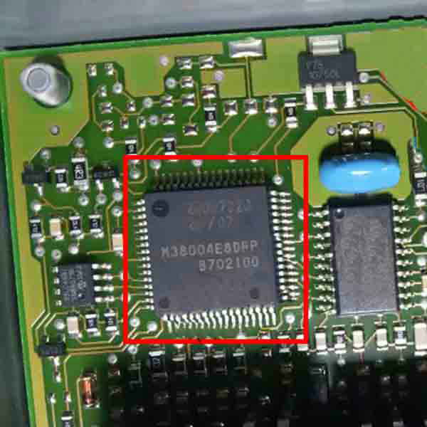M38004E8DFP Car Computer Board Always Used Replaceable Chip