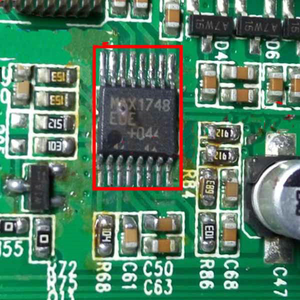 MAX1748EUE Car Computer Board CPU Processor Displaceable Parts