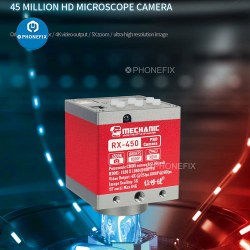 MECHANIC USB HD Industrial Camera Trinocular Microscope Simultaneous Camera
