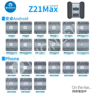 MJ Z21 Max Chip Tin Planting Platform For iPhone Android