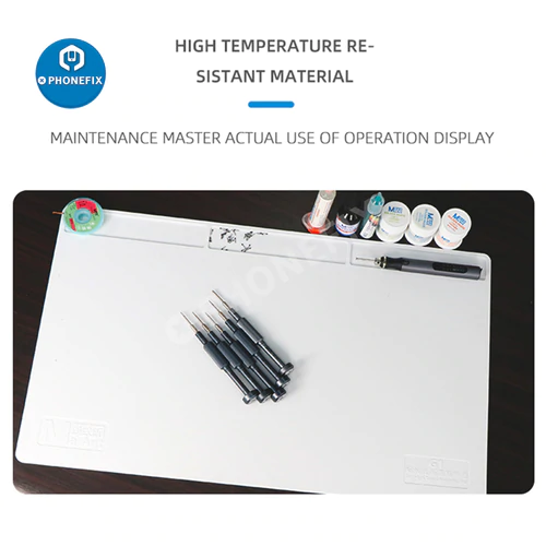 MaAnt G1 High Temperature insulation Silicone Pad Soldering Repair Mat