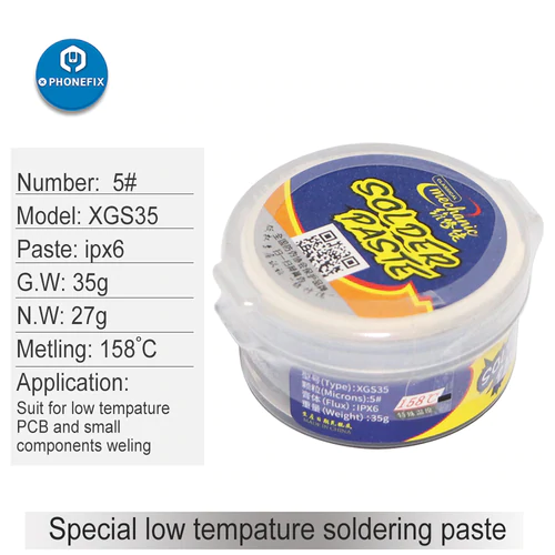 Mechanic low middle high tempature Solder Paste Soldering Flux Welding