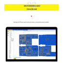 Mechanic Schematic Diagram for Iphone Android Replace ZXW WUXINJI