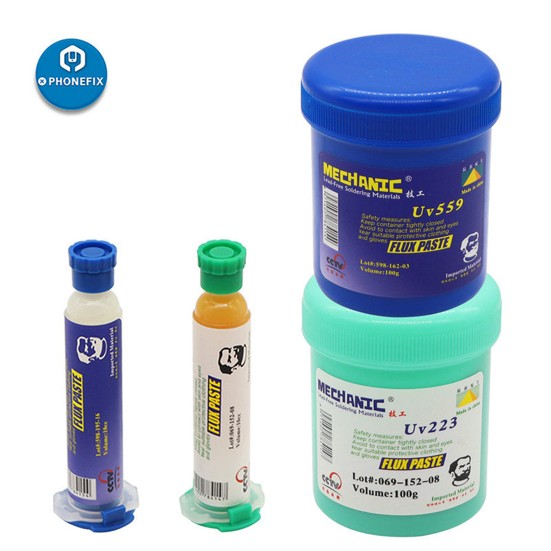 【整備済完動品】FlexaretⅤ Mechanic Uv223 Uv559 Lead-Free Solder Paste Flux No-Clean Flux