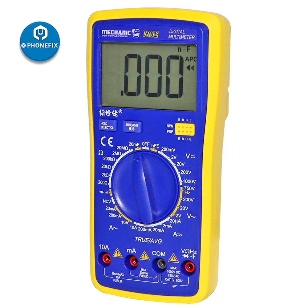 Mechanic V90E Intelligent Multimeter High Precision Digital Display Me