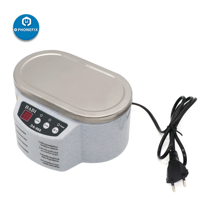 30-50W 600ml DA-968 Mini Ultrasonic Cleaner Bath Circuit Board Cleaning