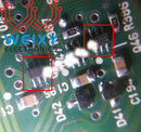 Mitsubishi ignition tube driver chip X1 IC chip Q46, Q47