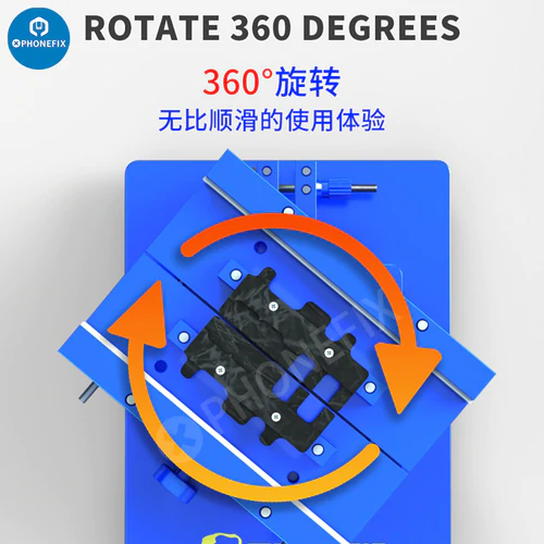 NP6 360° Rotating Fixture For Rear Cover Glass Replace Repair Tool