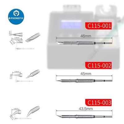 OEM C115 Soldering Tip For JBC NT115-A Nano Handle