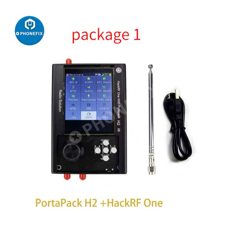 PortaPack H2 HackRF One SDR Radio Transceiver Signal Controller 1MHz-6GHz