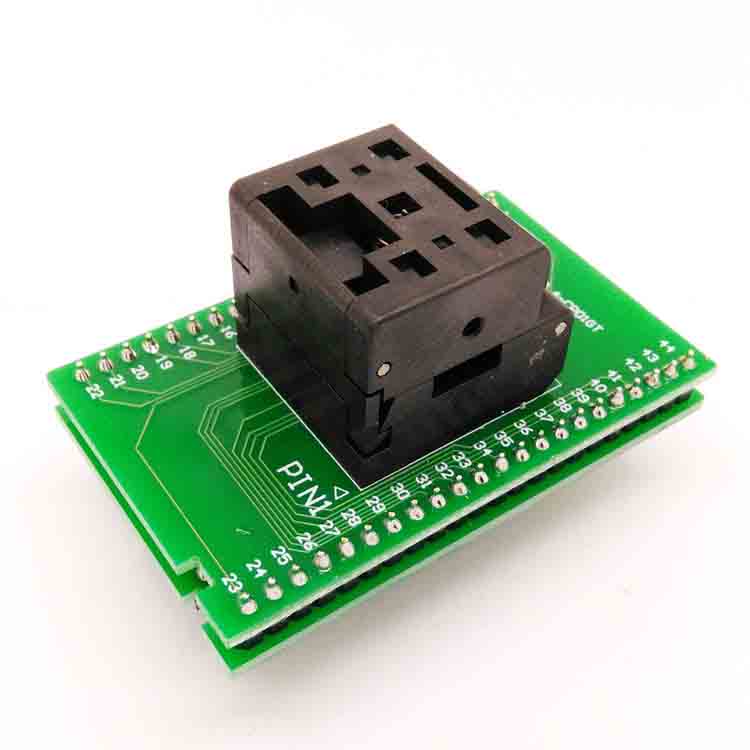 QFN44 IC test socket 6*6 0.4mm QFN44 Programming adapter