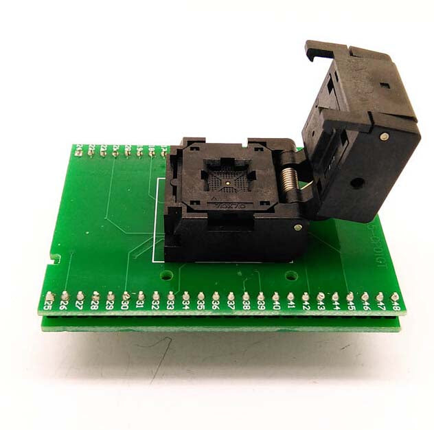 QFN48 IC test socket adapter 7*7 0.5mm QFN48