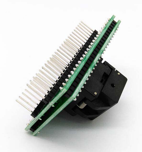 5x Adapterplatine QFN48 7x7 Mm 0,5 Mm Raster – P011.10 Für SMD-Lötübungen