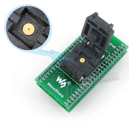 Pin Programmer QFN48 to DIP48 48 pin Programmer Adapter QFN48 Socket