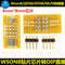 QFN8 WSON8 Simple Adapter Board QFN 25 FLASH SOP8 To DIP Burn-in Board