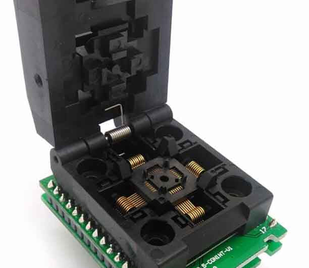 TQFP32 QFP32 to DIP32 IC Programmer Adapter Chip Test Socket Burning Seat at ₹ 1300/piece | IC Chip Programmer in Chennai | ID: 2858083022633 TQFP32 QFP32 to DIP32 IC Programmer Adapter Chip Test Socket Burning Seat at ₹ 1300/piece | IC Chip Programmer in Chennai | ID: 2858083022633