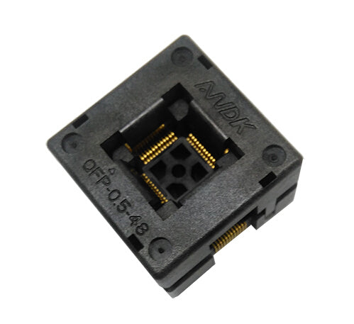 Socket 48 Pin QFP48 48 pin programming adapter 0.5mm pitch QFP48 48pin socket
