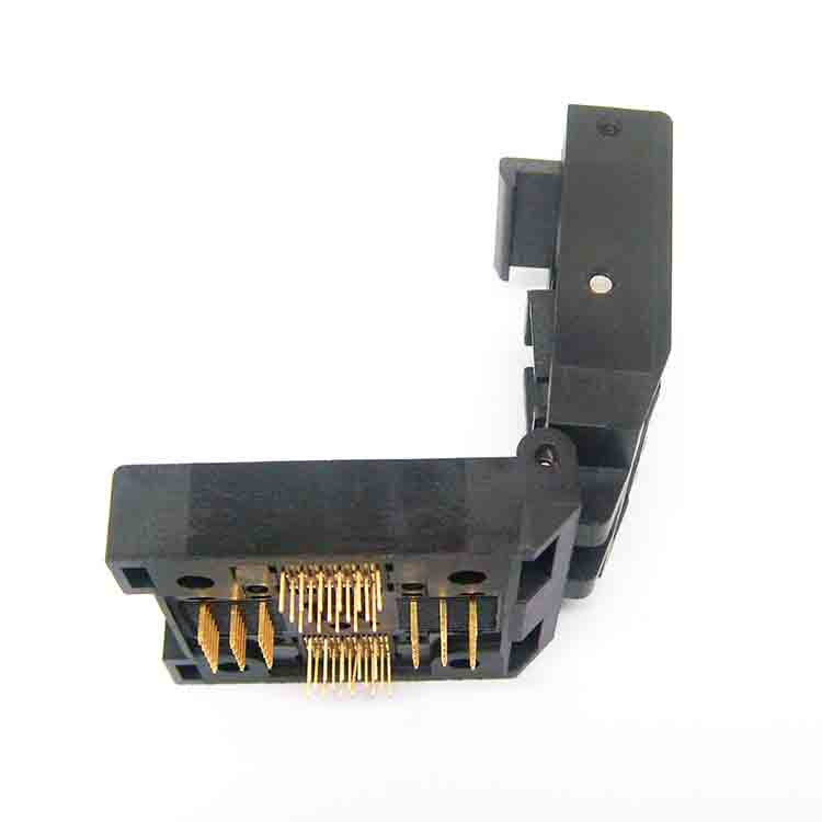 QFP64 ic socket adapter 0.5mm pitch QFP64 programming adapter