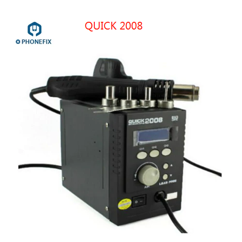 Pcb Rework Hot Air QUICK 2008 Hot Air Rework Station For PCB Soldering beginner
