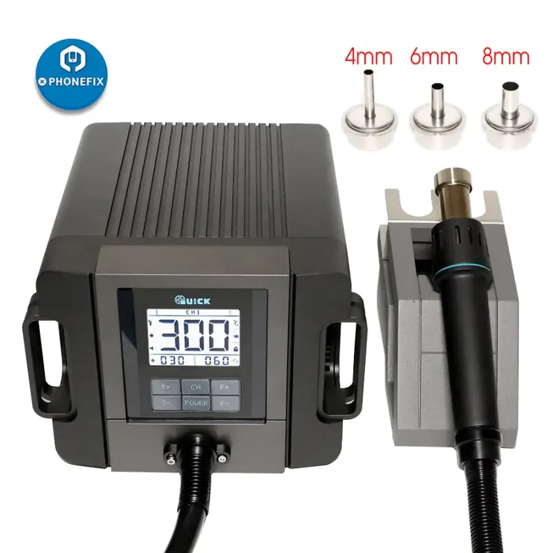 QUICK TR1300A Intelligent Hot Air Rework Station De-soldering 1300W
