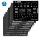 QianLi MEGA-IDEA Black BGA Reballing Stencil For iPhone 6-14 Pro Max