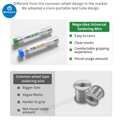 Qianli MEGA-IDEA Universal Battery Solder Wire For iPhone Welding Repair