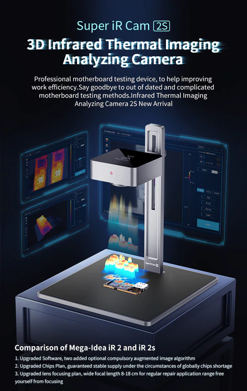 Qianli Super IR Cam 2S Infrared Thermal Imaging Analyzing Camera