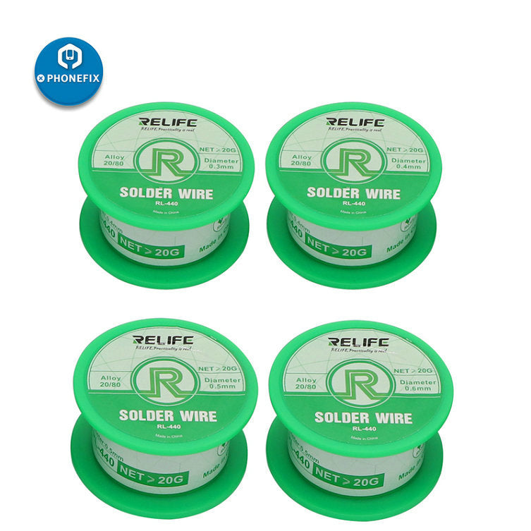 RELIFE 20g Active Soldering Wire Rosin Core Solder Wire no clean Lead