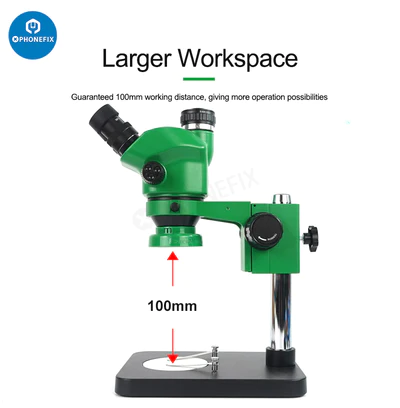 RELIFE RL-M5T-B1 Trinocular HD Stereo Microscope LED Display