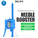 RL-062B Manual Glue Gun Solder Paste Booster With 2 Needles