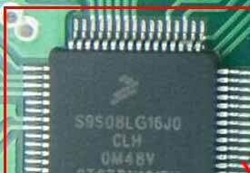 S9S08LG16J0CLH 0M48V Auto computer board driver IC CPU processor