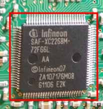 Saf Computer SAF-XC2268M-72F66L Auto computer board CPU processor chip