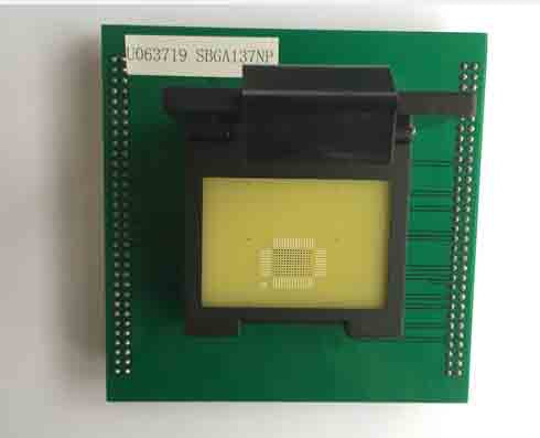 Memory Test Socket SBGA137NP SBGA137 flash memory Test Socket for up818P up828P
