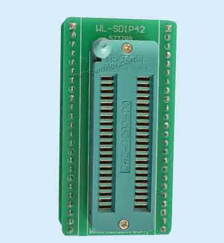 universal ZIP42 adapter SDIP42 to DIP42 pin ic socket