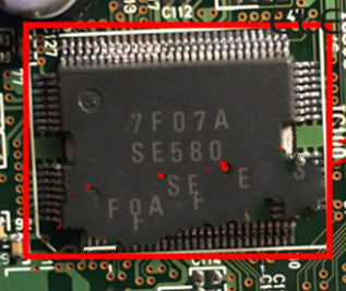SE580 Auto ECU drive chip Car Computer IC