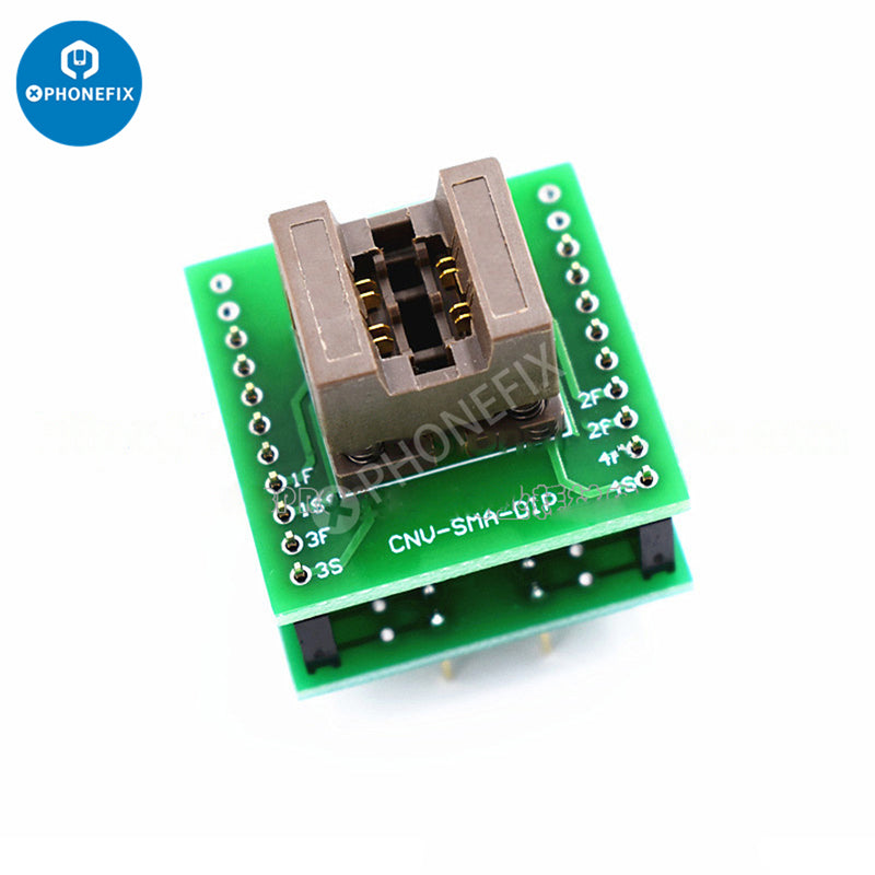 SMA-DO-214AC To DIP Burn In Socket Gold Plated Test Fixture