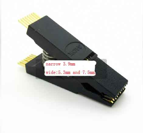 SOIC16 SOP16 Online Testing Clamp SOP16 online in-circuit socket