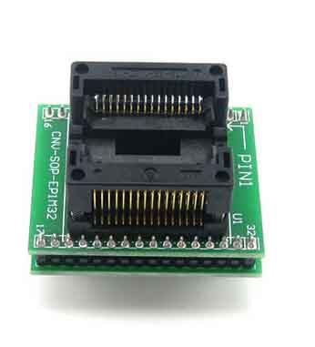 14.12mm SOP32 to DIP32 32 pin ic socket SOIC32 ic adapter