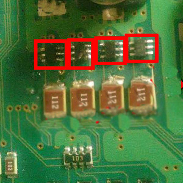 SOP6 BA Car Computer Board Vulnerable Accessories IC On ECU