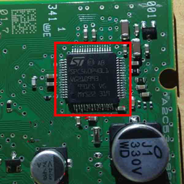 SPC560P40L1 VG210993 Car Airbag Computer Board Consumable IC