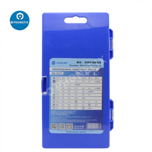 SS-5117 58 in 1 Screwdriver Kit  Mobile Phone Repair Dismantling Tools