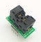Simple MSOP8 to DIP8 IC test socket adapter SSOP8 0.65mm