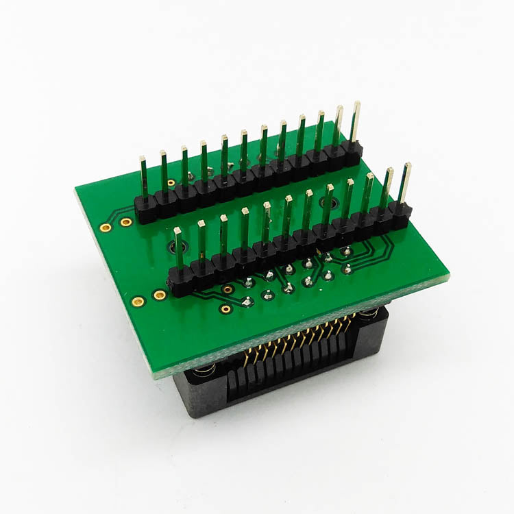 Simple SOP24 to DIP24 IC test socket adapter 1.27mm 300mil