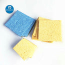 Yellow Blue Cleaning Sponge Soldering Iron Tip Welding Cleaning Pads