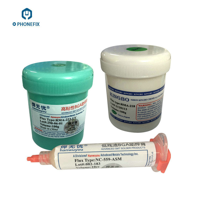 KINGBO RMA-218 NC-559-ASM RMA-223 BGA Solder Paste Flux