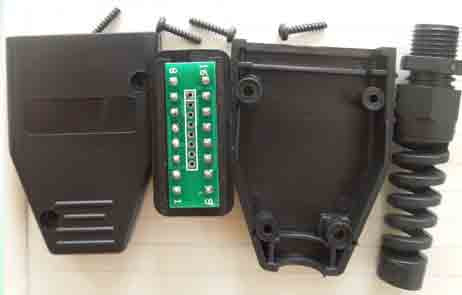 Standard OBD-II 16 pin diagnostic connector OBD-II Adapter shell