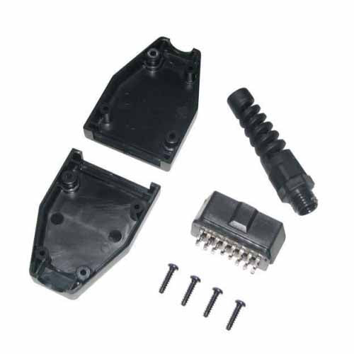 Standard OBD-II 16 pin diagnostic connector OBD-II Adapter shell