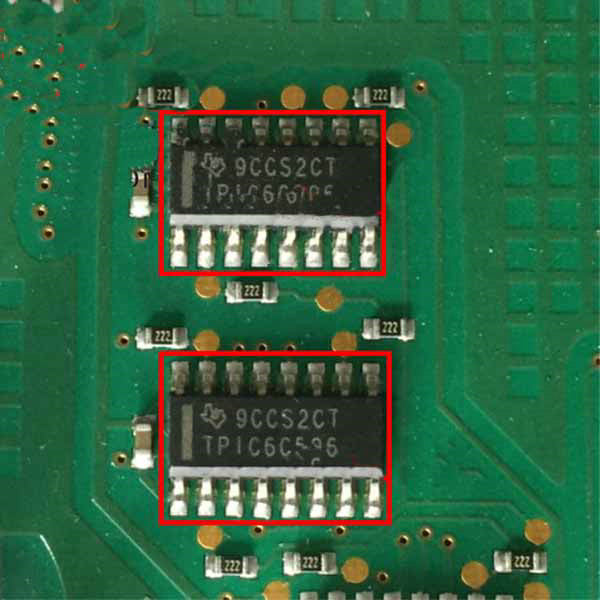 TPIC6C596 Car Computer Board Auto CPU Control Unit Fittings Chip