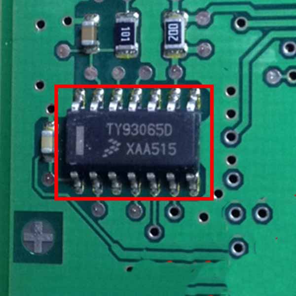 TY93065D BMW Car Computer Board Electronic Engine Control Chip